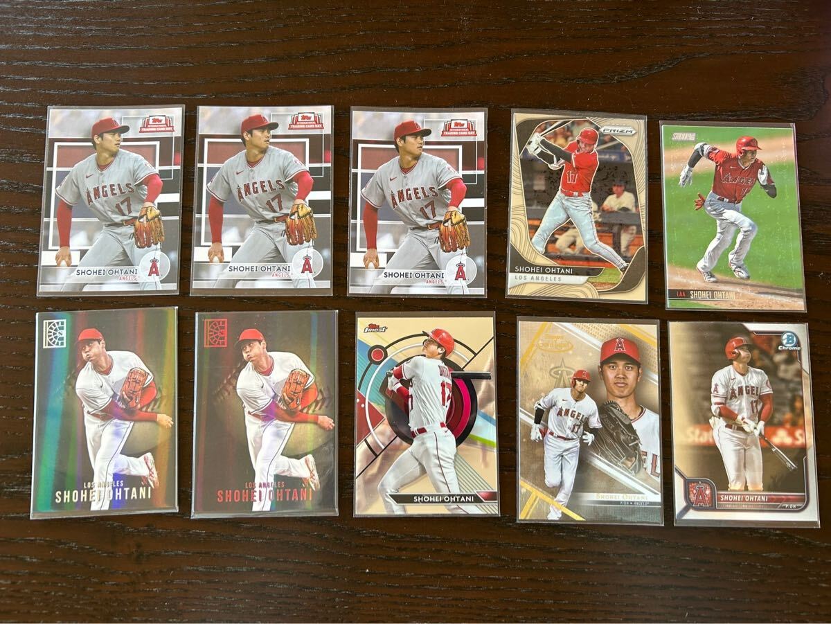 10枚セット 大谷翔平 TOPPS Bowman Chrome SHOHEI OHTANI ③