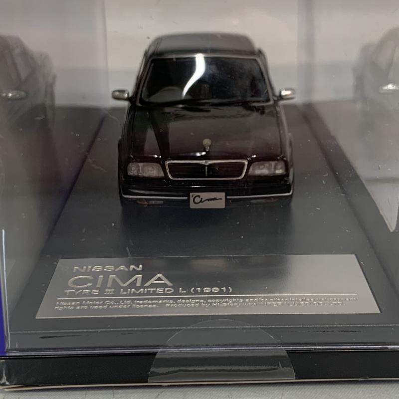 オープニング 大放出セール ブラック 中古】1/43 インターアライド III TYPE CIMA NISSAN 乗用車