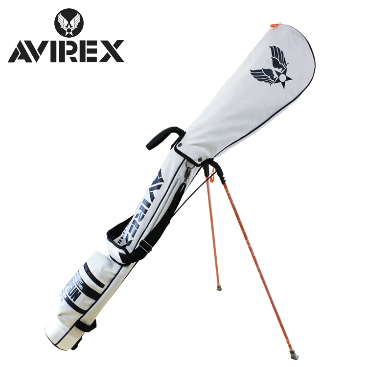 限定版 AVIREX GOLF AVG3S-BA11 クラブケース スタンド式 クラブケース