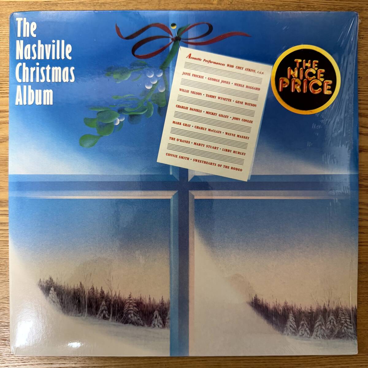 The Nashville Christmas Album LP EPIC US PE40418 86年盤,Chet Atkins,Connie Smith,Merle Haggard,Willie Nelson,Tammy Wynette/L112896