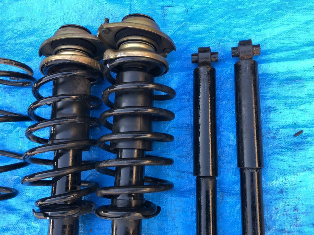 日産 MG21S モコ MF21S MRワゴン サスペンション 左右 ストラット 漏れなし リアショックアブソーバー スプリング バネ リア_画像5