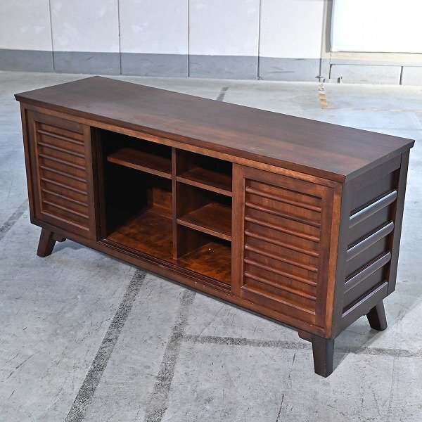 日本 松本民芸家具 47万「A型」サイドボード 水目桜 梓 無垢材