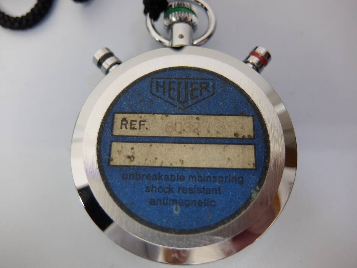 HEUER ストップウォッチ REF. 363 タグホイヤー旧ロゴ HEUER