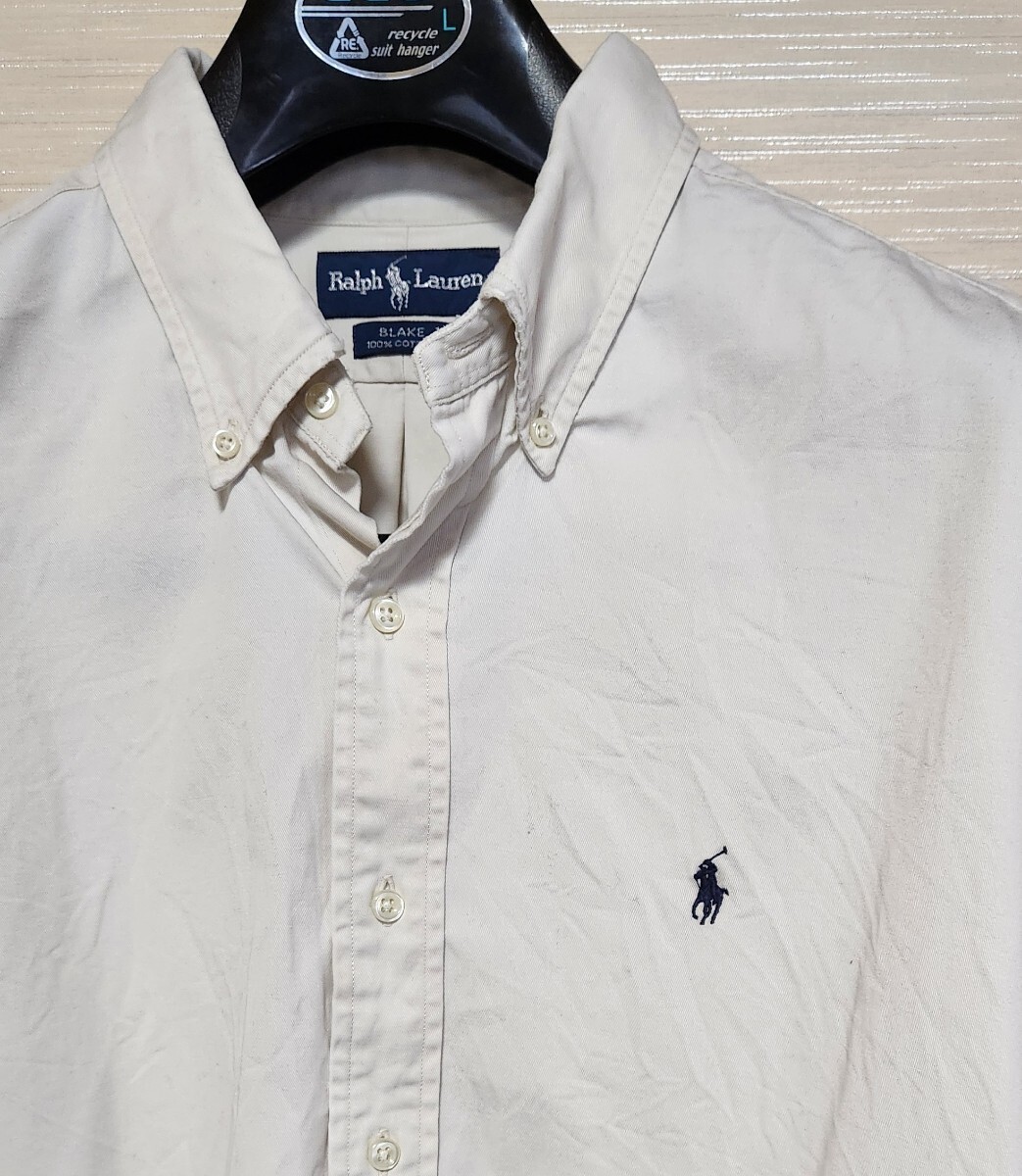 POLO RALPH LAUREN ラルフローレン 長袖シャツ ボタンダウン LL 大きいサイズ