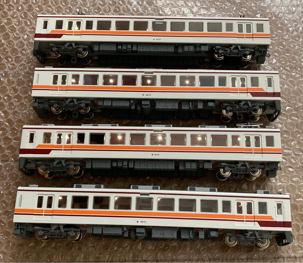 天賞堂 東武鉄道6050系6173F+6175F 4両セット加工品 鉄道 天賞堂 東武鉄道6050系6173F+6175F 4両セット加工品 鉄道