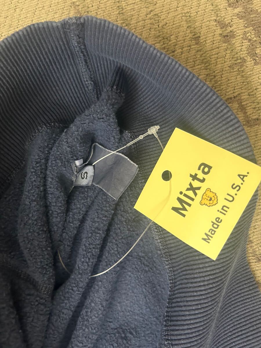 !_ новый товар унисекс MIXTA( Miku старт )[MADE IN U.S.A]SWEAT PARKA( America производства тренировочный Parker размер Snas темно-синий feido цвет 