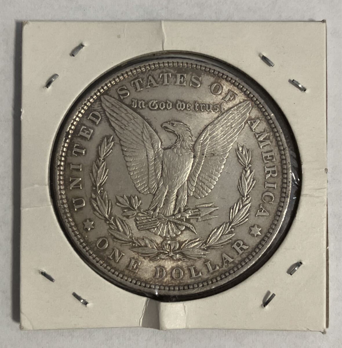 アメリカ　モルガンダラー銀貨1879 アメリカ 1ドル銀貨 モルガンダラー 1879年 完全未使用 トン有