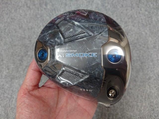 新品即抜き Callaway Exclusive限定 (TA) PARADYM Ai SMOKE ◆◆◆S 9° ヘッドのみ パラダイムAiスモーク トリプルダイヤモンドS 日本 9.0