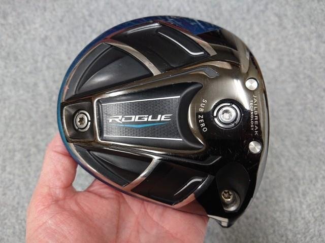 キャロウェイ ローグサブゼロ 9度　ドライバーヘッド キャロウェイ ROGUE SUB ZERO ローグ サブゼロ 9° ドライバー