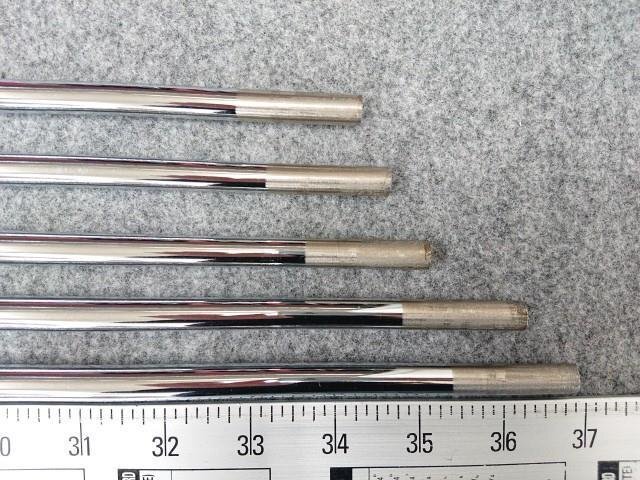 タイトリスト純正 N.S.PRO MODUS3 モーダス3 TOUR120 (S) #6-PW 5本セット アイアン用 スチールシャフト 新品即抜き グリップ付 未使用品