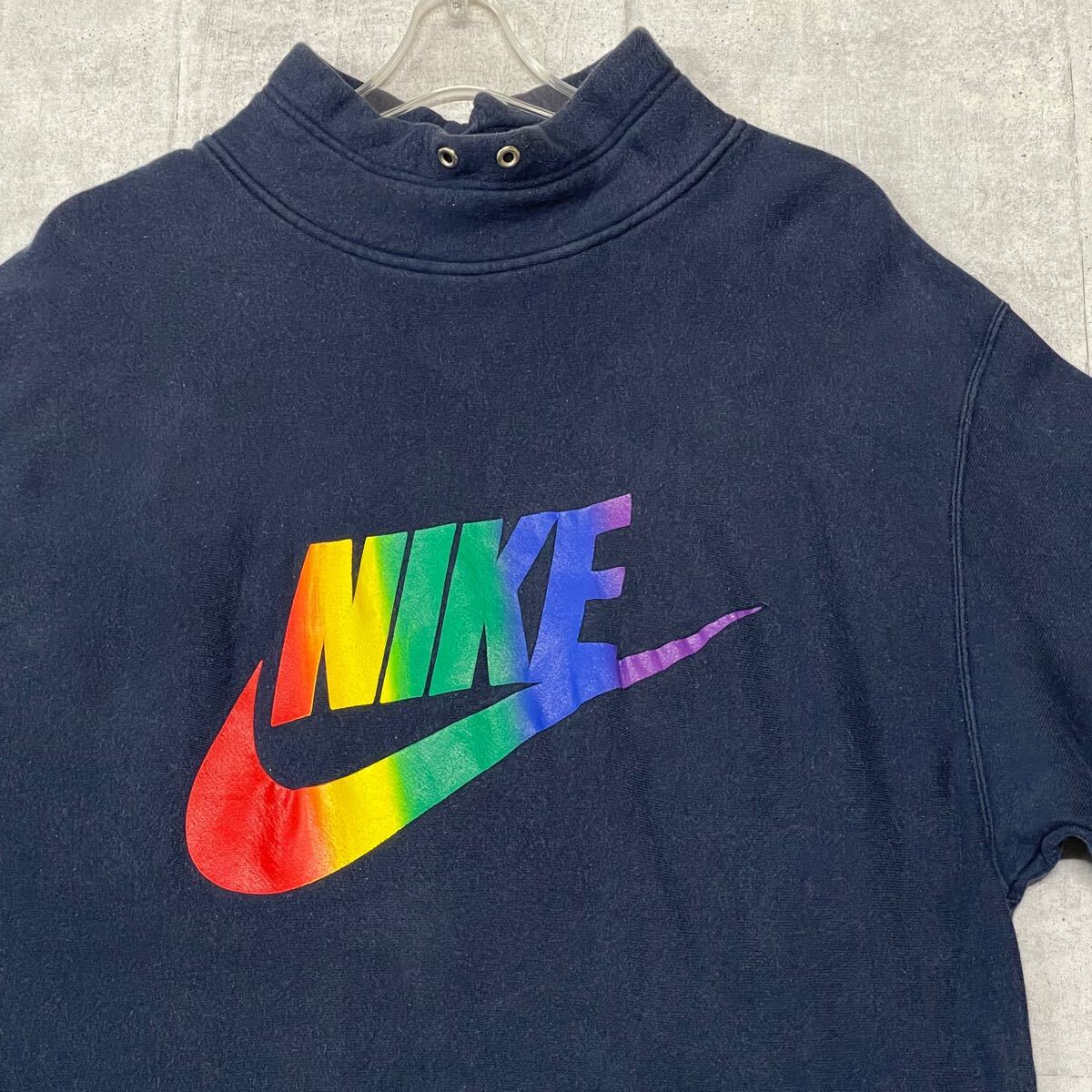 90s NIKE 白タグ 銀タグ 日本製 モックネックスウェット ナイキ 90s NIKE 白タグ 銀タグ 日本製 モックネックスウェット ナイキ