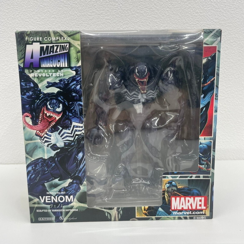 YOK【現状渡し品】海洋堂 アメイジングヤマグチ No.003 ヴェノム スパイダーマン〈055-241123-NK-14-YOK〉