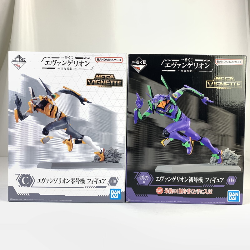 FUZ【中古】一番くじ エヴァンゲリオン 〜全力疾走〜 ラストワン賞 C賞 初号機 零号機 〈052-241129-KY-22-FUZ〉