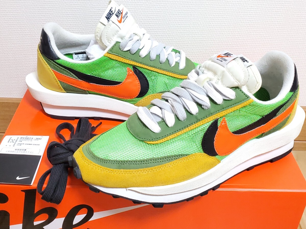 NIKE LDWAFFLE/SACAI ナイキ サカイ BV0073 301 PINE GREEN
