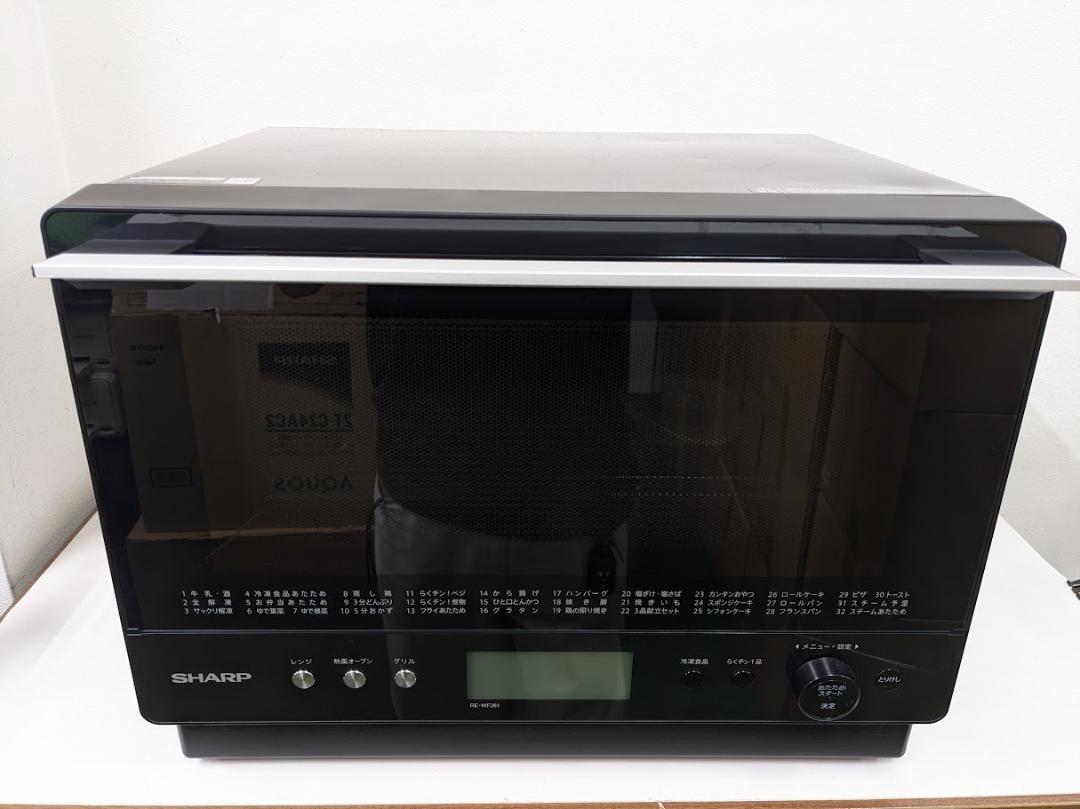 SHARP オーブンレンジ RE-WF261-B 2020年製 物臭 SHARP オーブンレンジ RE-WF261-B 2020年製 物臭
