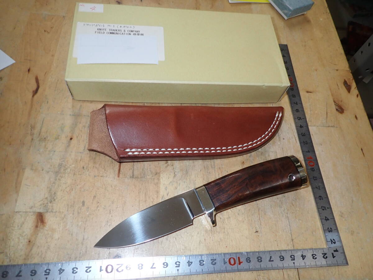 『Q30A』無銘★丹羽 義典 監修 カスタムナイフ シースナイフ ATS-34 KNIFE TRADERS & COMPANY