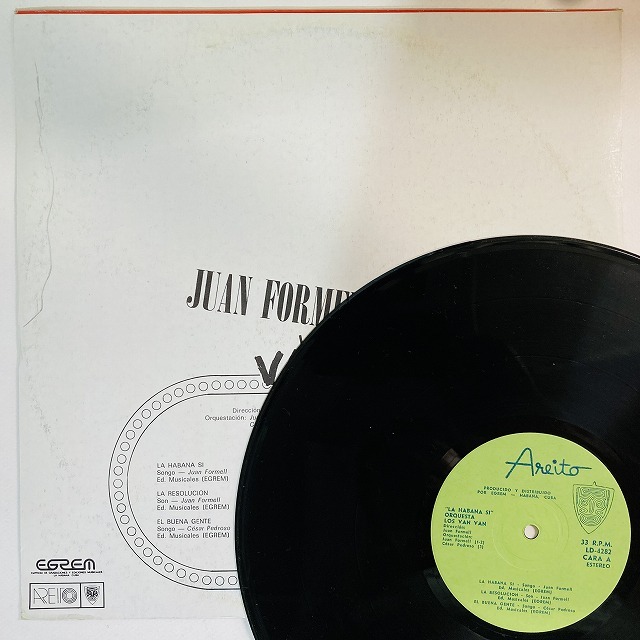 LOS VAN VAN / LA HAVANA SI (キューバ盤)