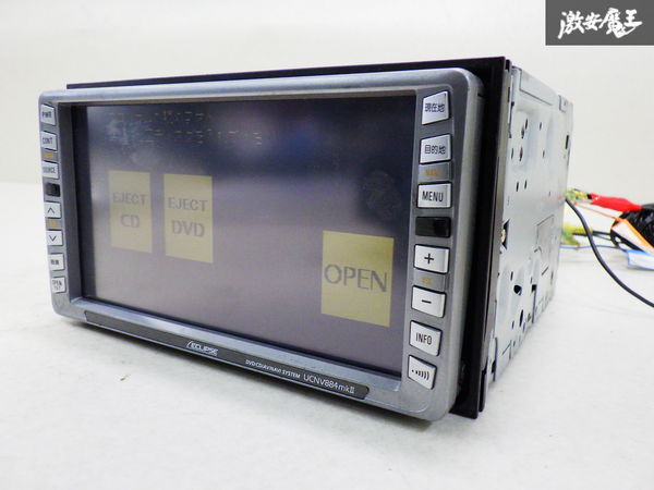【通電OK】 イクリプス 汎用 HDD ナビ トヨタ ハーネス H0043KJ001 / UCNV884S-A 即納 在庫有 棚33-3