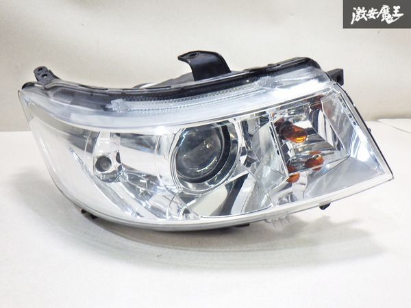 ★レンズ黄ばみ無し★ スズキ 純正 MH23S ワゴンR スティングレー HID ヘッドライト ヘッドランプ 片側のみ KOITO 100-59191 即納 棚 10-3