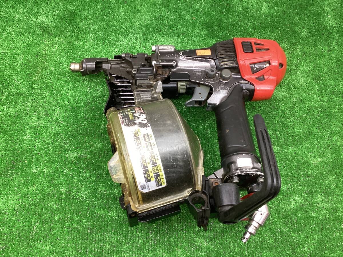 廃盤品!【中古品】◇MAX マックス 50mm 高圧 コイルネイラ 釘打機 エアロスター HN-50N3(D)-G◇アクトツール富山店C