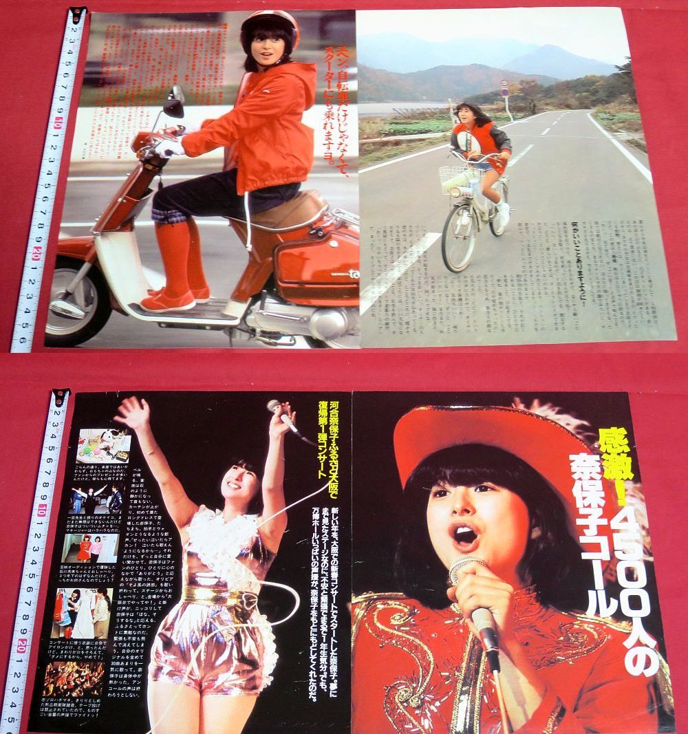 ネット限定】 河合奈保子 超大量 240P 大量 切り抜き ファイル4