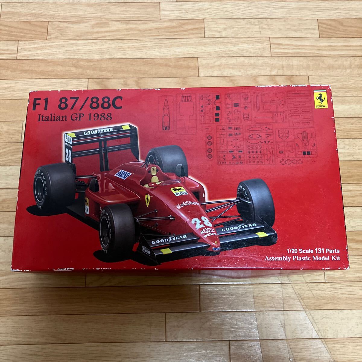 Yahoo!オークション - フジミ プラモデル 1/20 フェラーリ F1 87