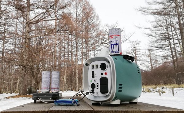 [ баллон сжатого газа тип / генератор ]*G-Cubic(ji- Cubic )G700krema(crema) KG-071* потребляемая энергия :700W соответствует / легкий. тихий звук type мобильный генератор 