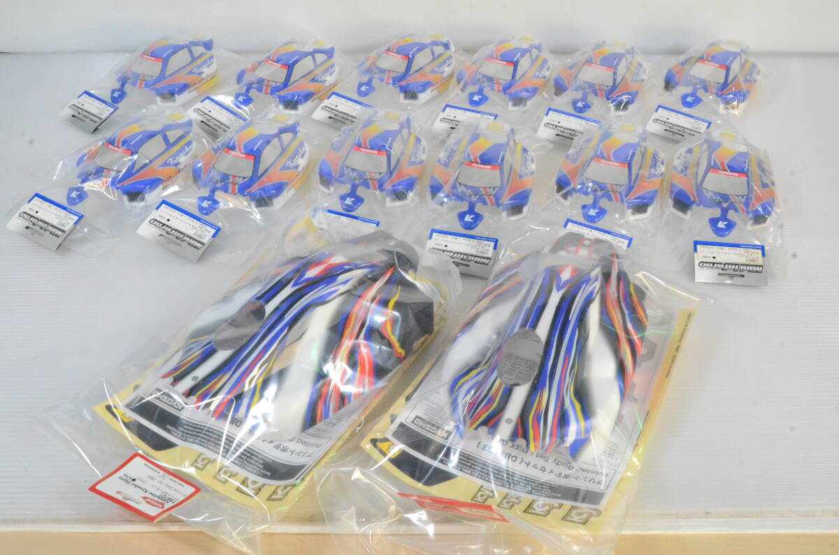 未開封・未使用品★京商 KYOSHO プリントボディセット IHB03 TRB101 まとめて14点セット まとめ売り 部品 ラジコン用パーツ C006