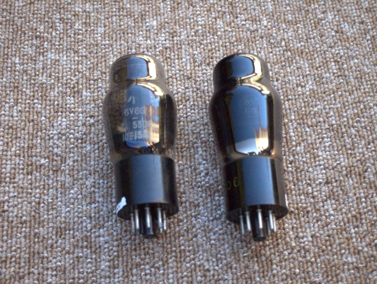 ■6V6 G ZA5306 UK made Rhren Tubes　UK Tubes！　しんくうかん温もり2本良品テスト済