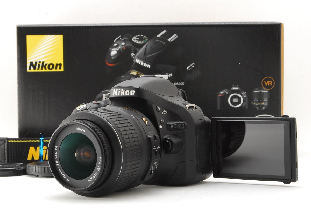 Nikon ニコン D5200 レンズキット 新品SD32GB付き iPhone転送 Nikon ニコン D5200 レンズキット 新品SD32GB付き iPhone転送
