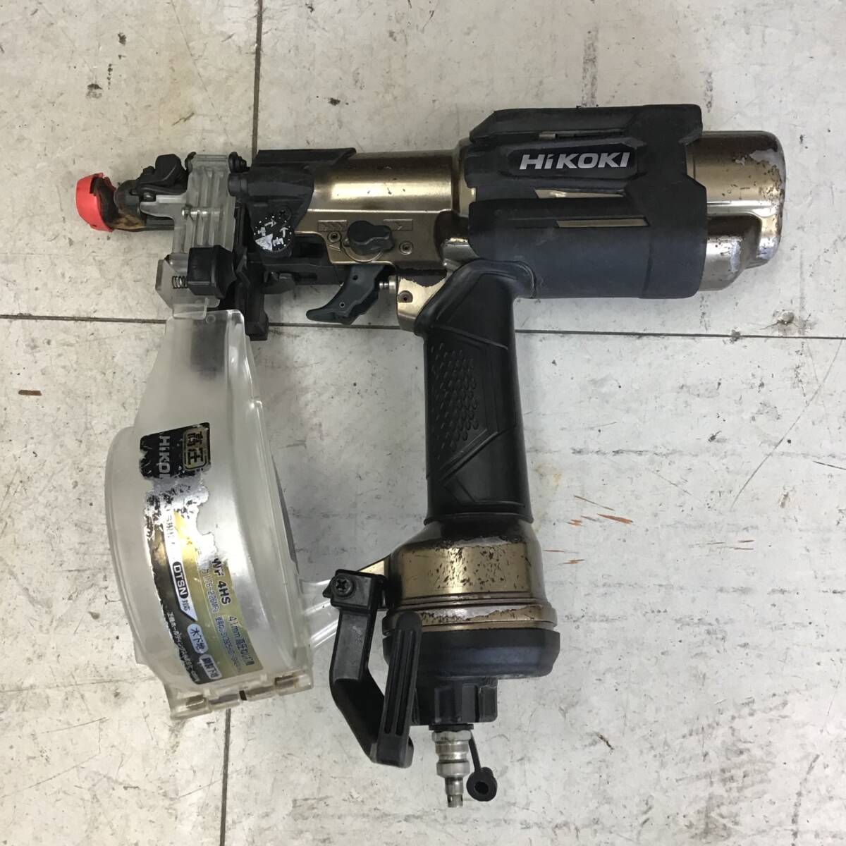 【中古品】 ハイコーキ/HIKOKI 高圧エアネジ打ち機・WF4HS ■送料無料・代引き・店頭受取対応■