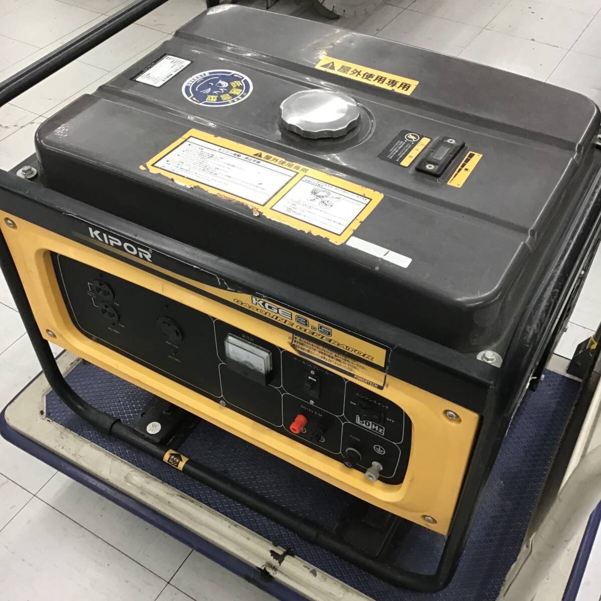【店頭受取り限定】◎メンテ済み◎ パワーテック/KIPOR 発電機・KGE3.5 【埼玉県鴻巣市】