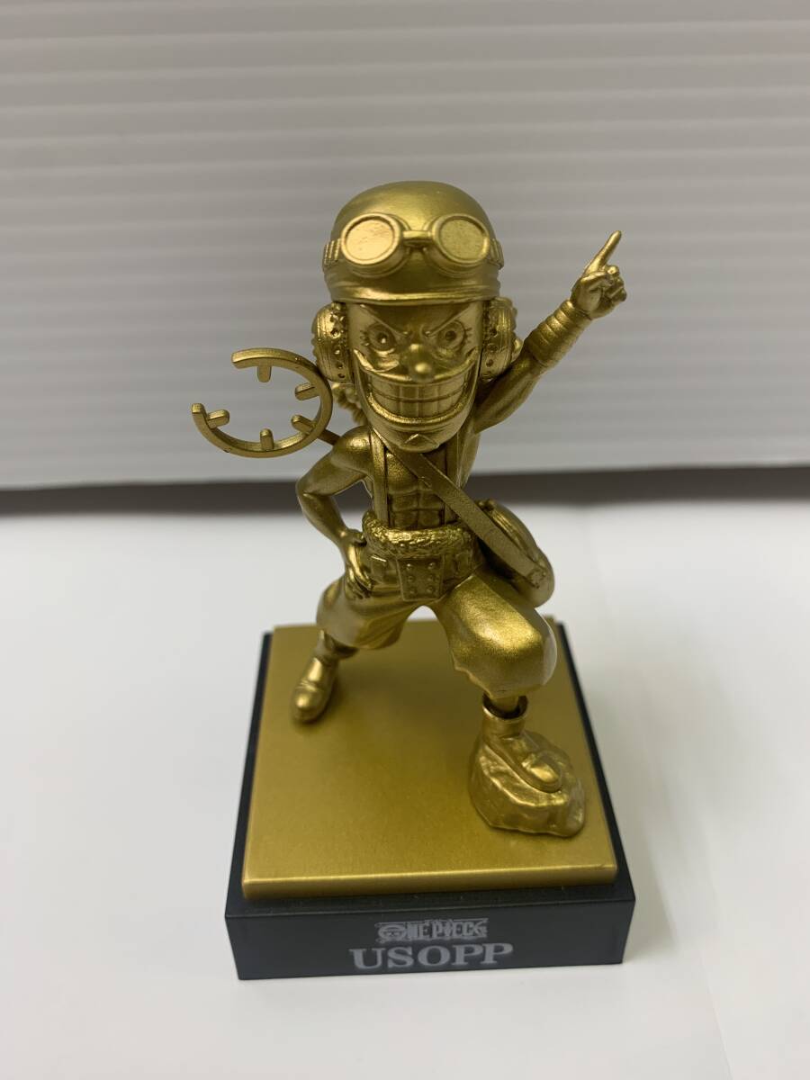 ワンピース★ワールドコレクタブルフィギュア　熊本復興プロジェクト　ウソップ　銅像ミニフィギュア