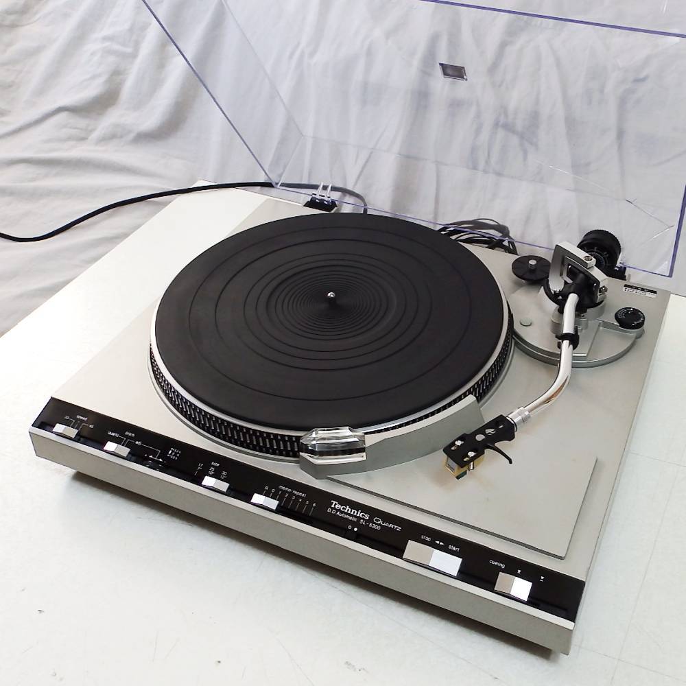 【昭和アナログ】テクニクス・Dドライブ フルオートマチック レコードプレーヤー SL-5300 (中古動作品)