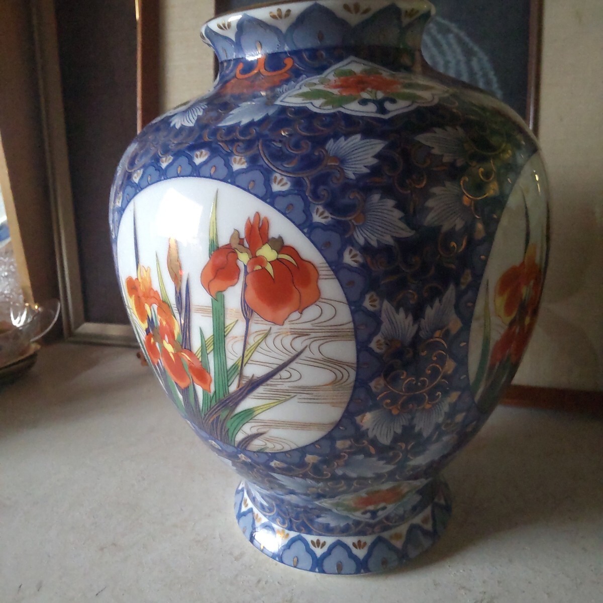 花瓶 壺 フラワーベース 花器 有田焼 金彩 花生け 花入箱なし 花瓶 壺 フラワーベース 花器 有田焼 金彩 花生け 花入箱なし