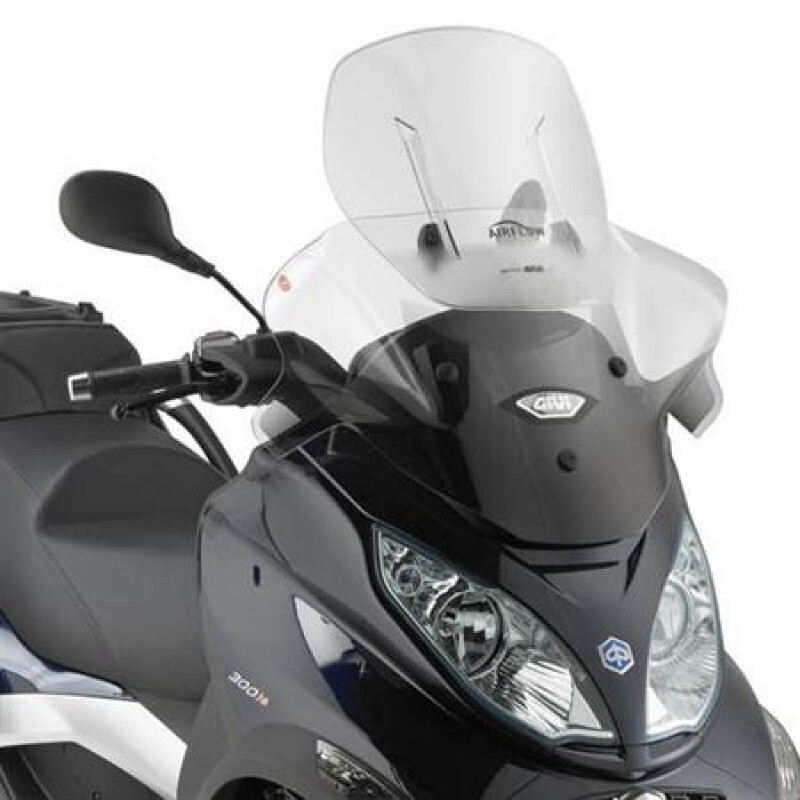 PIAGGIO・ピアジオMP3 250のGIVI製フロントスクリーン AIRFLOWです・・・川崎より