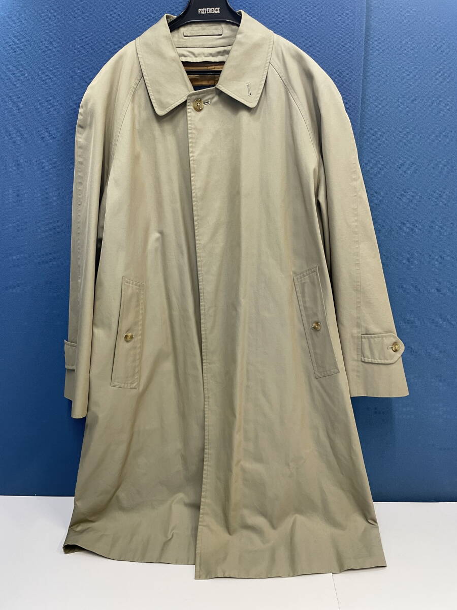 12-34/1-80 ★BURBERRY バーバリー ステンカラーコート ベージュ ノバチェック ライナー付き アウター サイズ90-165-4 BBB55-572-41