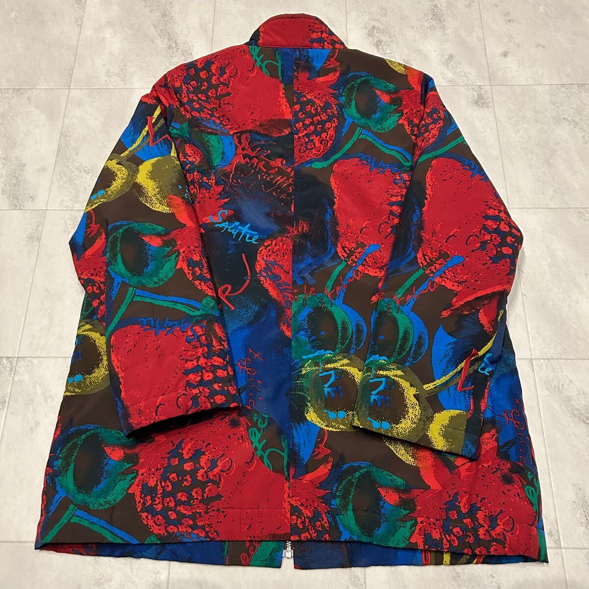 TOPYS FRANCE NATALIE 総柄 アウター ブルゾン ジャケット ポリエステル100% アトリエドール_画像3