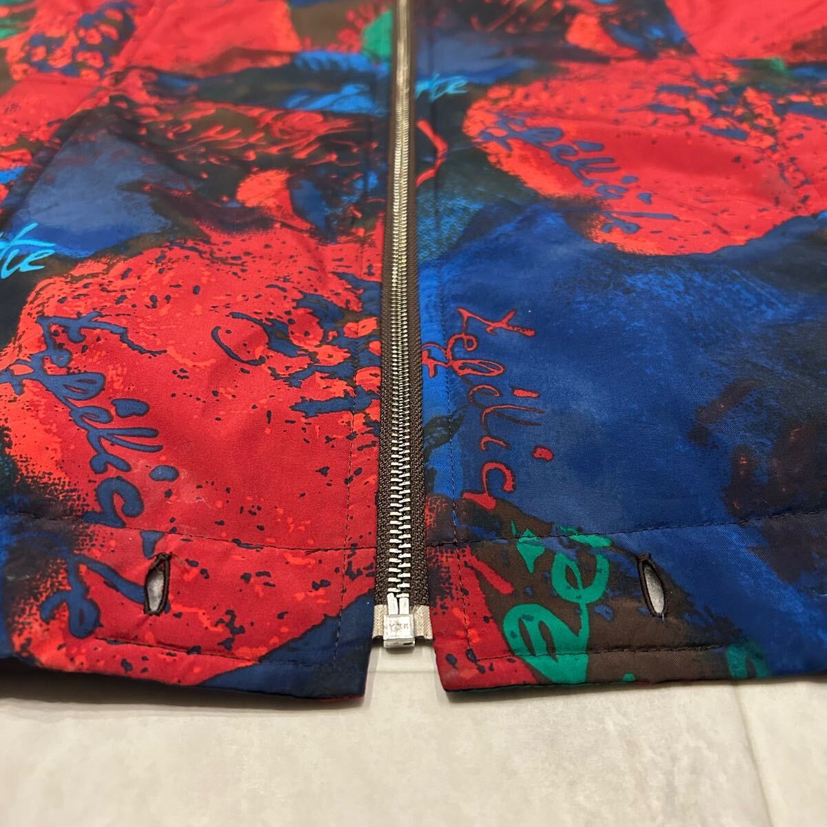 TOPYS FRANCE NATALIE 総柄 アウター ブルゾン ジャケット ポリエステル100% アトリエドール_画像8