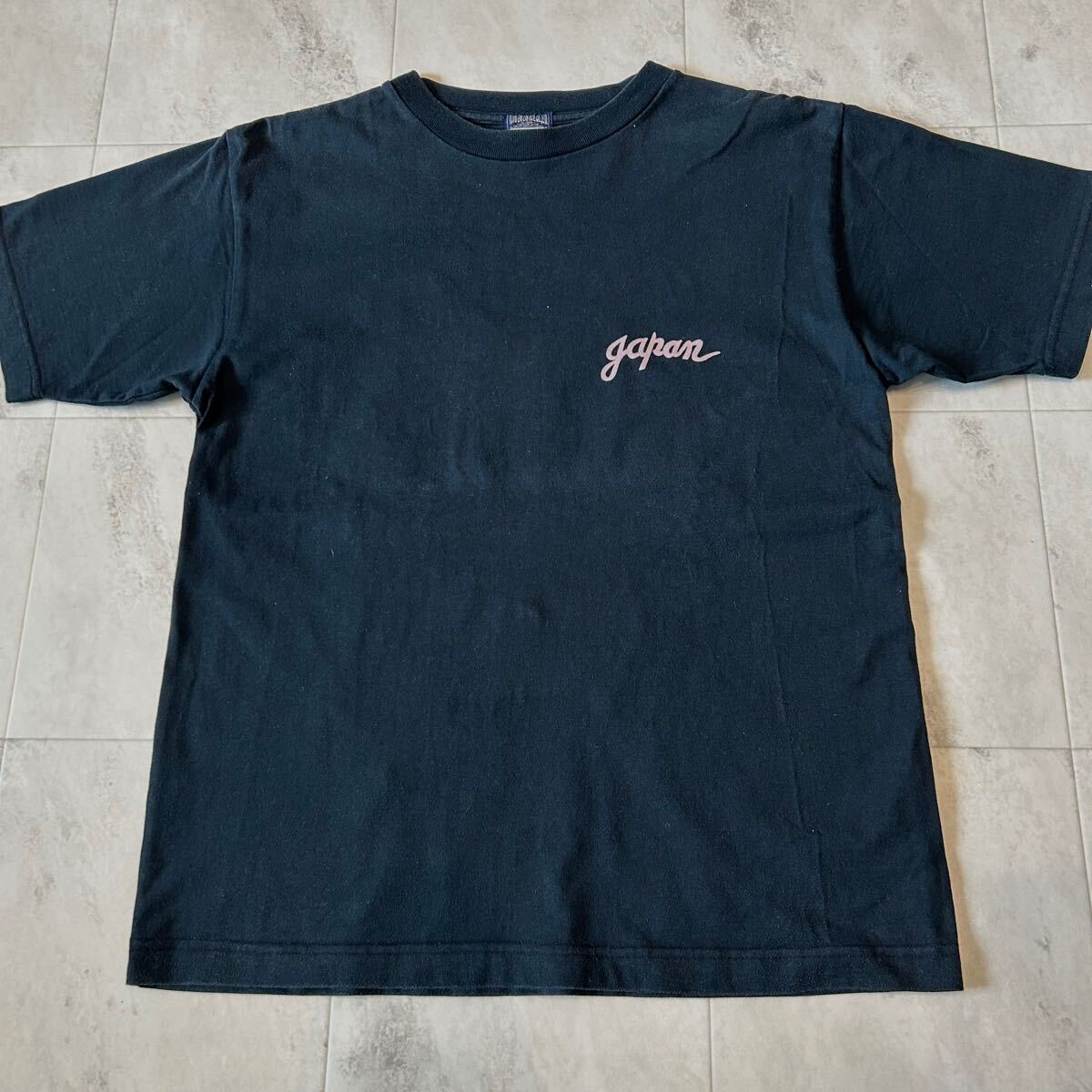 TOYO ENTERPRISE 東洋エンタープライズ 鷹 龍 刺繍 和柄 JAPAN スカT 半袖Tシャツ
