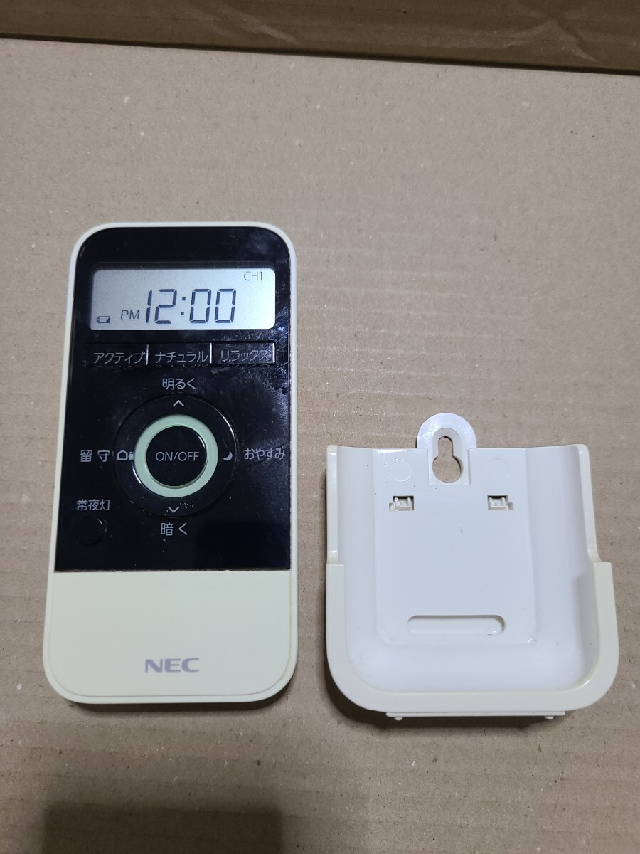 NEC　 照明用リモコン LEDシーリングライト用 　RE0101