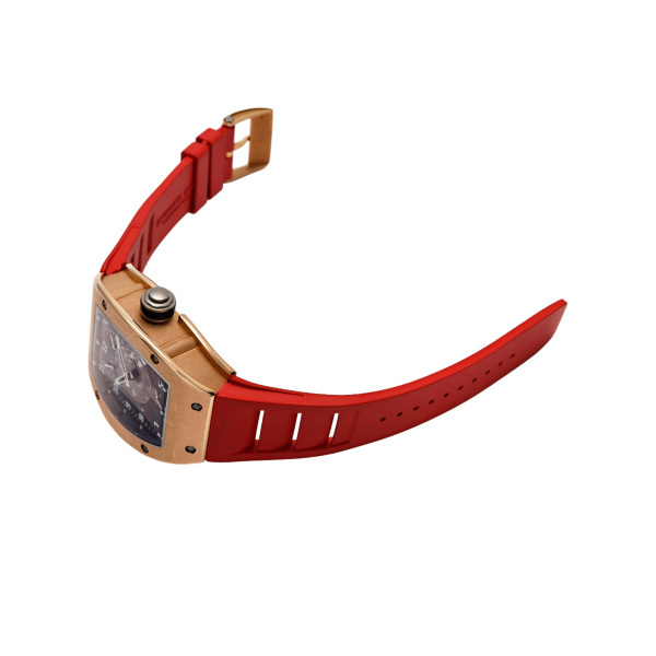 li автомобиль -ru* Mill RICHARD MILLE палец на ноге рубин yon двойной часовой пояс RM003 AF PG серый циферблат б/у наручные часы мужской 