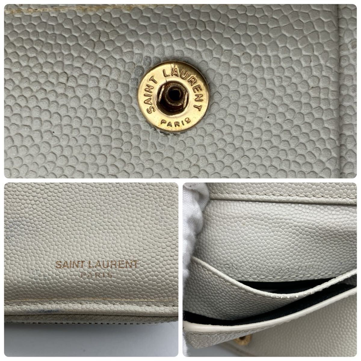 イヴ・サンローラン 財布 ラウンドジップ YSL 二つ折り ミニ財布 イヴ・サンローラン 財布 ラウンドジップ YSL 二つ折り ミニ財布
