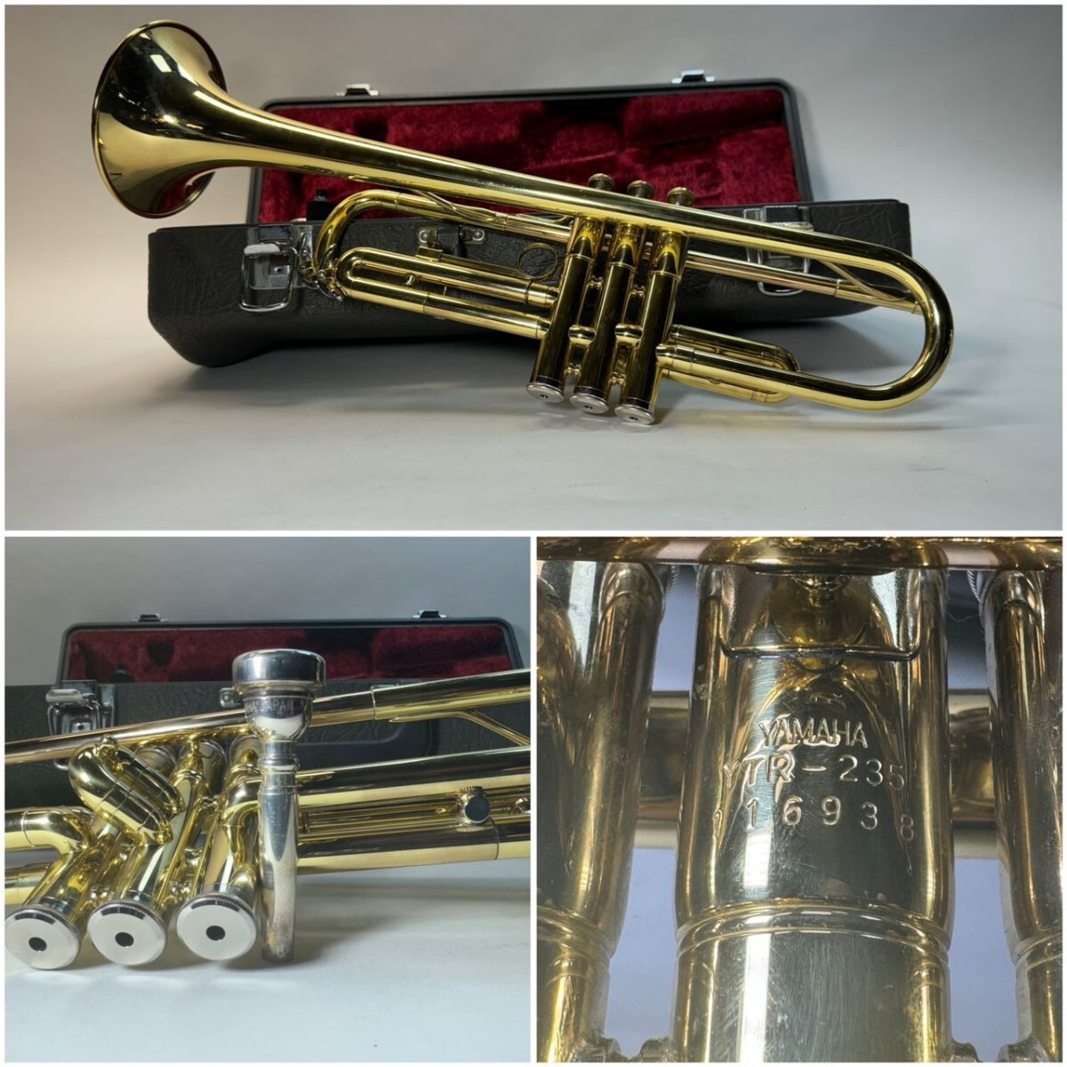 YAMAHA YTR-235 トランペット ジャンク品 ジャンク YAMAHA YTR-235 トランペット|楽器、器材