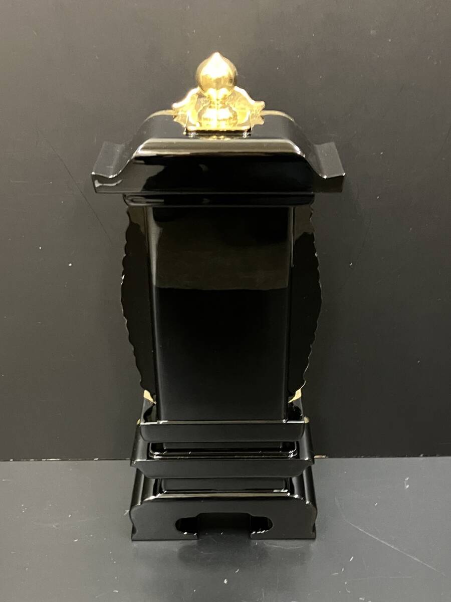 ◇【寺院仏具・未使用保管品】雲袖二重回出位牌・過去帳入れ位牌 ◇【寺院仏具・未使用保管品】雲袖二重回出位牌・過去帳入れ位牌