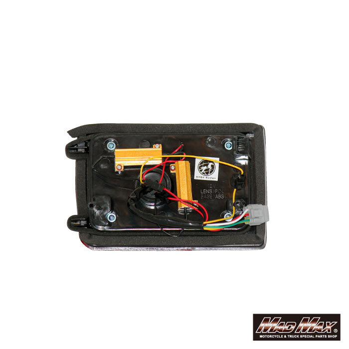 MADMAX LEDテールランプ シーケンシャルウインカー切替式 レッド/クリア マツダ スクラムバン DG17V (MM73-D001-01) マッドマックス_画像2