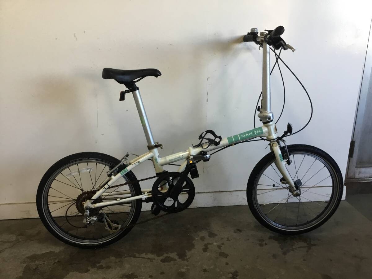 （S）岐阜発　DAHON/ダホン/折りたたみ自転車/自転車/20インチ/8段変速/走行確認/変速確認/折りたたみ確認/現状品　　R6 11/9 0，6