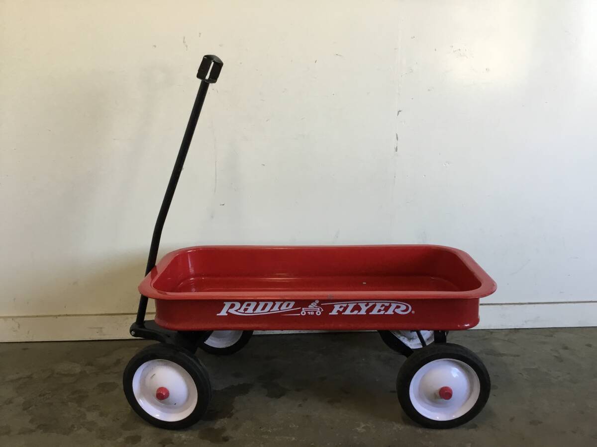 （S）岐阜発　RADIO FLYER Wagon/ラジオフライヤーワゴン/リトルレッドワゴン/920×445×120/現状品　　R6 11/12 0.4