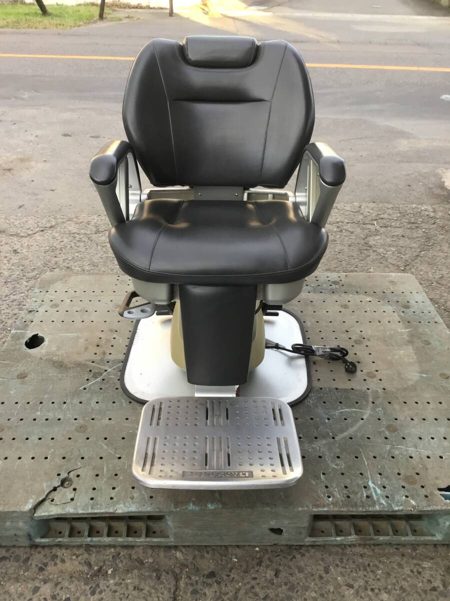 ③-1【送料無料】タカラベルモント SU-922 美容室 理容室 電動チェア △ 岐阜発/ タカラベルモント/ 理容院/ イス/ 電動イス/ BB-SPN