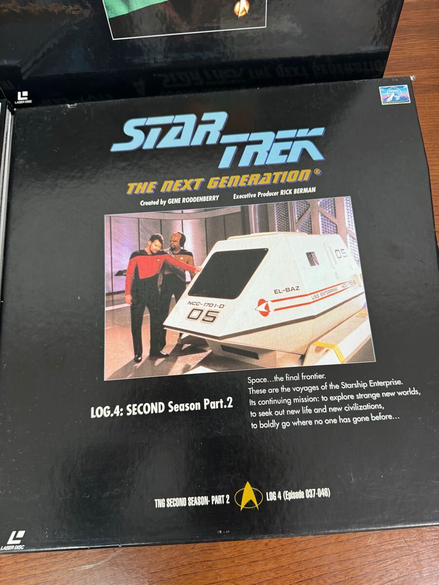 LD лазерный диск STARTREK Star Trek DEEP SPACE NINE сила season vol,4 позиций комплект 